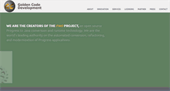 Desktop Screenshot of goldencode.com